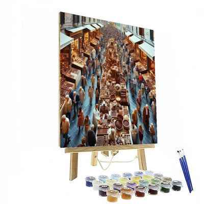 Eurochocolate Festival - Italy Painting By Numbers Kit