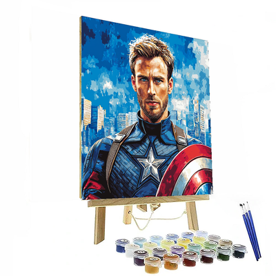 Chris Evans: From The Shield To The Stars Paint By Numbers Kits