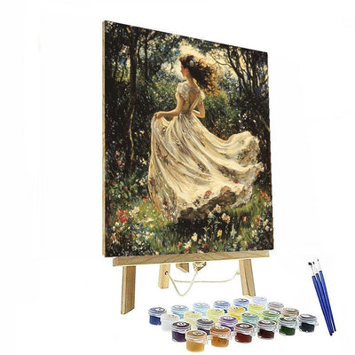 John William Waterhouse Inspired Timeless Victorian Elegance  Painting Number Kit