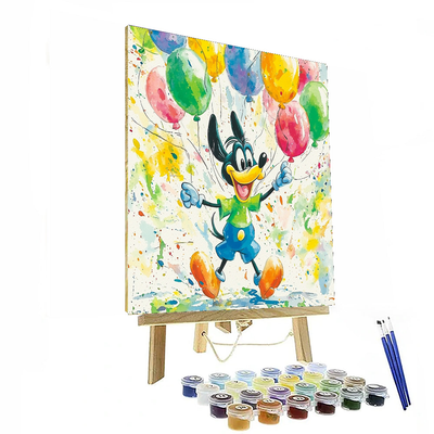 Goofy's Silly Day - Disney Inspired Painting By Numbers Kit