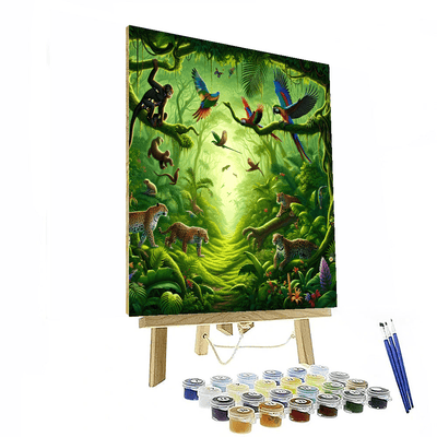 Exotic Jungle Journey Numbered Painting Kits