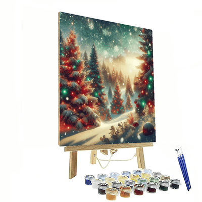 Christmas Wonderland Paint By Number