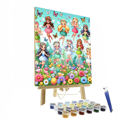 Charming Fairies Paint By Number