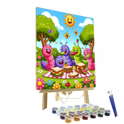 Wiggly Worms Picnic Numbered Painting Kits