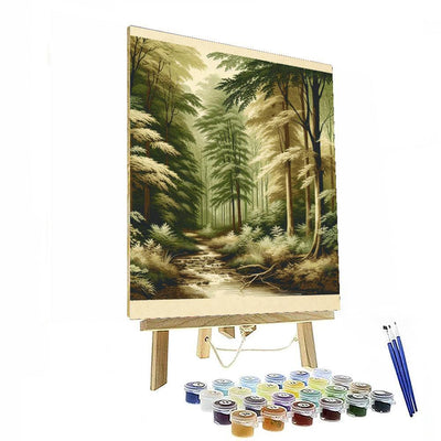 Woodland Echoes Numbered Painting Kits