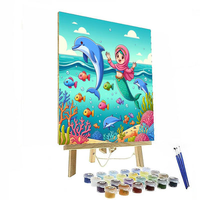 Underwater Fantasy Quest Painting By Numbers Kit