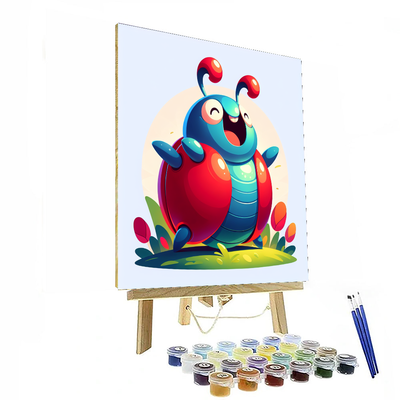 Bubbly Beetle Painting By Numbers Kit