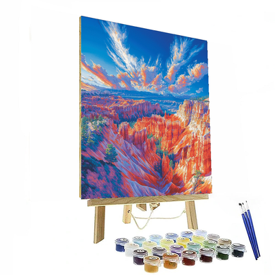 Bryce Canyon National Park - Utah, Usa Numbered Painting Kits