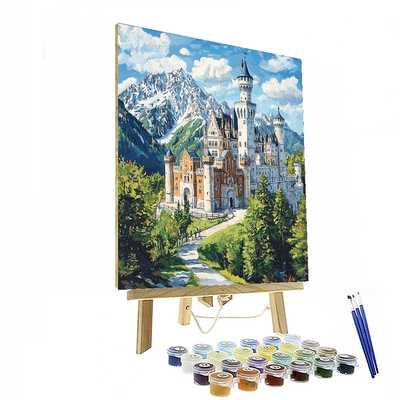 Neuschwanstein Castle DIY Paint By Numbers