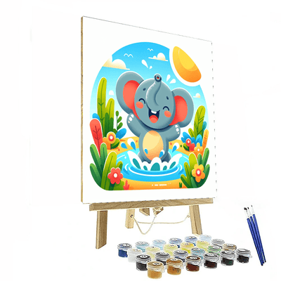 Adventure Time Elephant Numbered Painting Kits