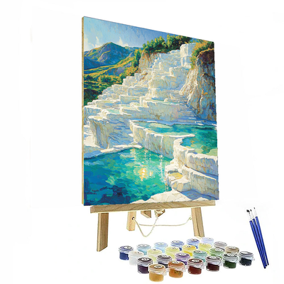 Pammukale's Terraced Pools Paint By Numbers Kits