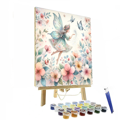 Sweet Fairy Garden Painting Number Kit