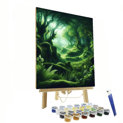 Celtic Forest Mystique Paint By Number