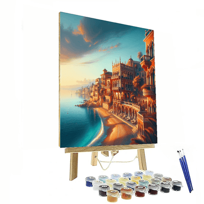 Tranquil Mediterranean Haven Painting By Numbers Kit