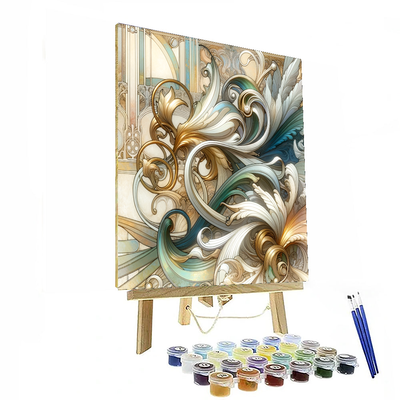 Art Nouveau Splendor Paint By Number