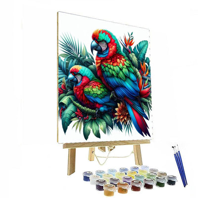 Birds Of Paradise Paint By Numbers