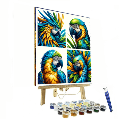 Fabulous Feathers Of Paradise Paint By Numbers Kits