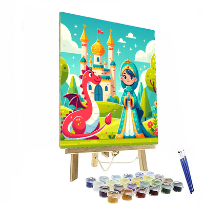 Charming Fairy Tale DIY Paint By Numbers