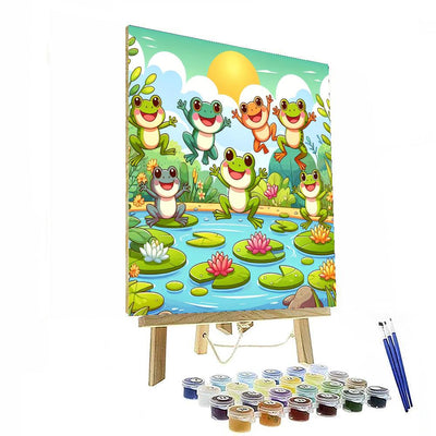 Fantastic Frogs And Toads Paint By Color