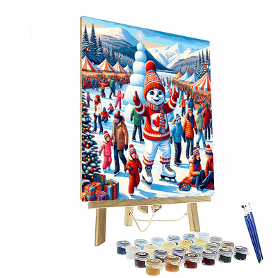 Quebec Winter Carnival - Canada Paint By Color