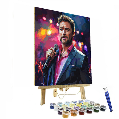 Hugh Jackman: The Marvelous Performer Unleashed Paint By Number