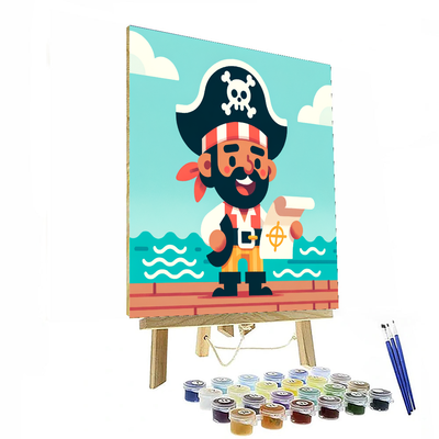 Pirate Captain's Adventure Paint By Numbers Kits