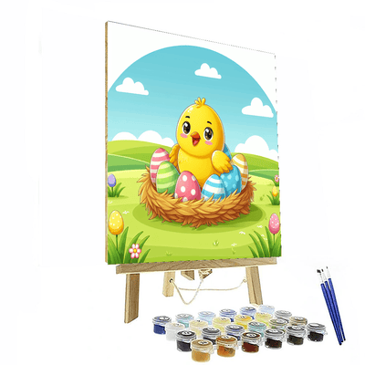 Charming Chick Painting By Numbers Kit