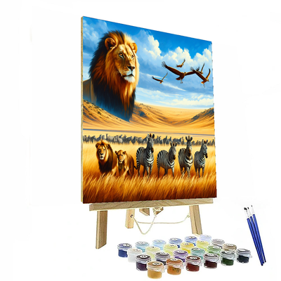 Serengeti Splendor Painting By Numbers Kit