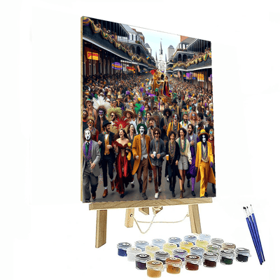 New Orleans Mardi Gras - Usa Painting Number Kit