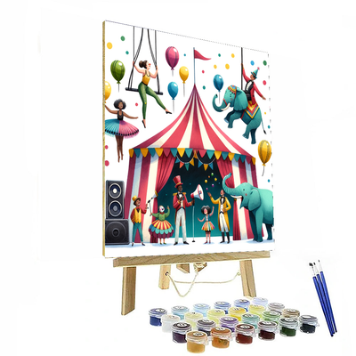 Charming Circus Paint By Color