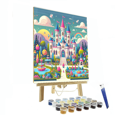 Royal Fantasy Castle Painting By Numbers Kit