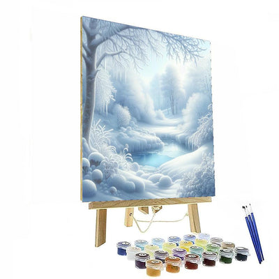 Winter's Quiet Beauty Paint By Numbers Art