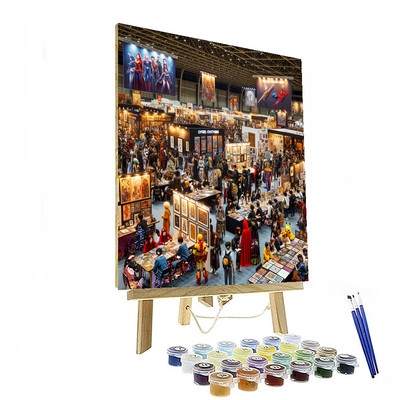 San Diego Comic-con Paint By Numbers Kits