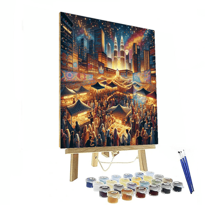 Karnival Luminosa - Malaysia Numbered Painting Kits