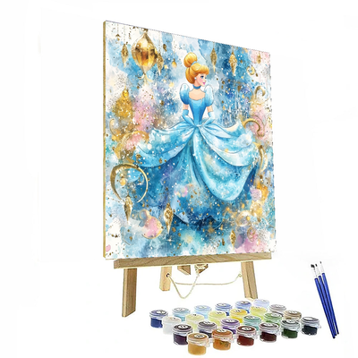 Cinderella's Dreamy Day - Disney Inspired Number Painting