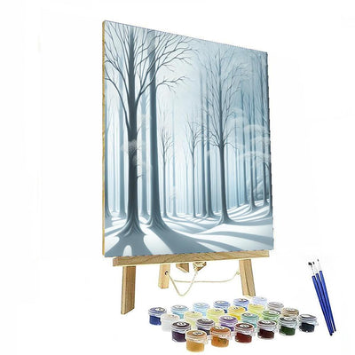 Winter Forest Elegance Paint By Number