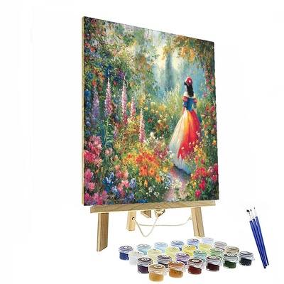 Snow White's Enchanted Garden - Disney Inspired Numbered Painting Kits