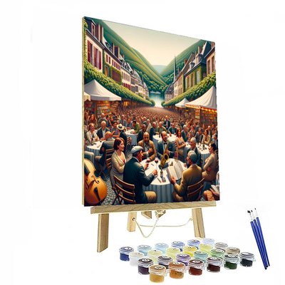 Franschhoek Literary Festival - South Africa Painting By Numbers Kit