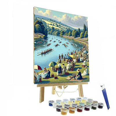 Henley Royal Regatta - Uk Numbered Painting Kits