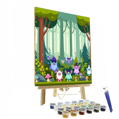 Mystical Forest Fairy Tale Paint By Number