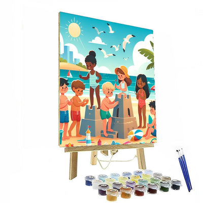 Sunny Beach Bonanza Paint By Color