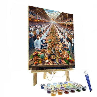 Melbourne Food And Wine Festival - Australia Painting By Numbers Kit