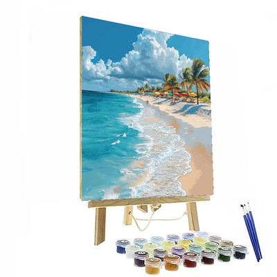 Caribbean Islands Paint By Numbers