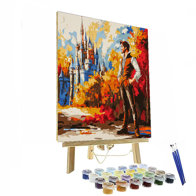 Gaston’s Castle Of Confidence - Disney Inspired Paint By Numbers Art