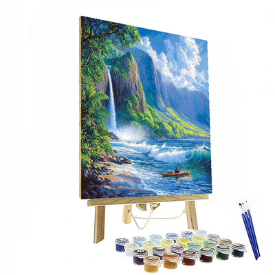 Kauai's Napali Coast Painting Number Kit