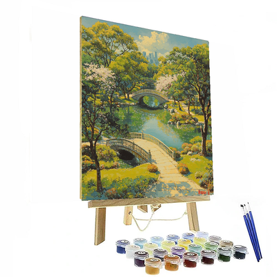 Shinjuku Gyoen National Garden - Japan DIY Paint By Numbers