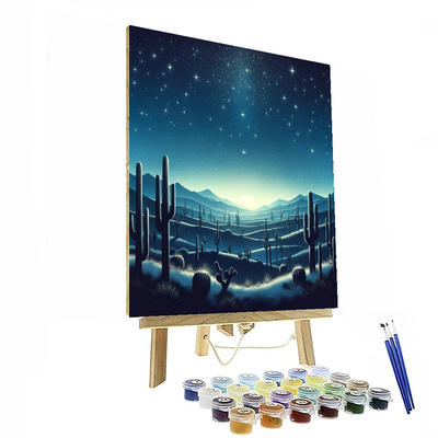 Celestial Desert Night DIY Paint By Numbers