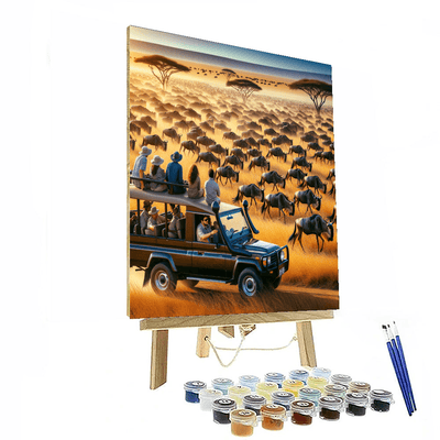 The Great Migration Festival - Tanzania Paint By Numbers Art