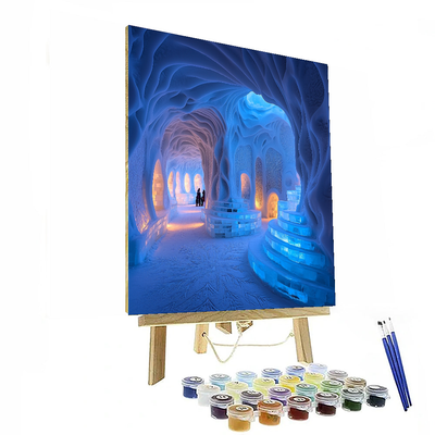 Hokkaido Ice Pavilion Numbered Painting Kits