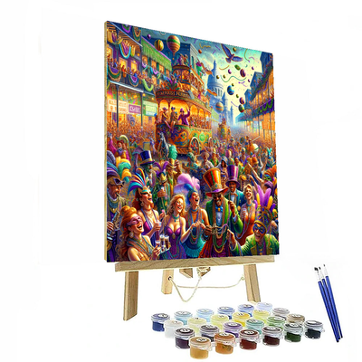 The New Orleans Mardi Gras DIY Paint By Numbers